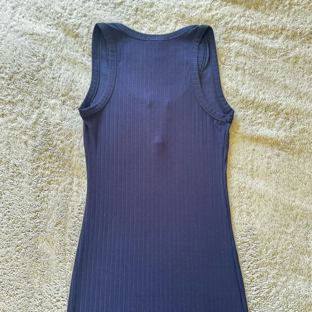 Navy Blue Sleeveless Dress💙 - Picture 3 of 8